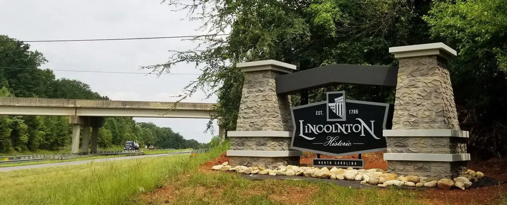 Lincolnton Historic Sign